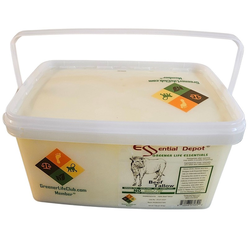 Essential Depot Beef Tallow - 7 lb - PP container