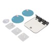 Anti Fog Shower Mirror Fogless Bathroom Shave Mirror Acrylic Shatterproof