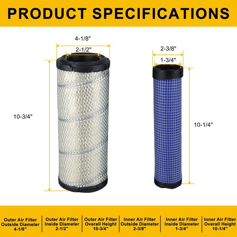 25-789-01-S 25 083 01-S Air Filter for 25 083 04-s
