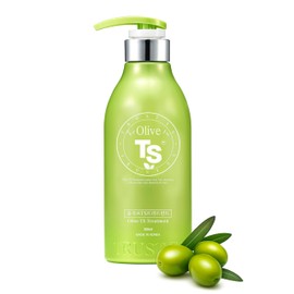 Olive TS Treatment (17.6 Fl Oz / 500mL) | Treatment of Damaged Hair and Dry Scalp and Hair | Olive Oil Hair Treatment - Hydrating and Restorative| Silicone Free | All Hair Types