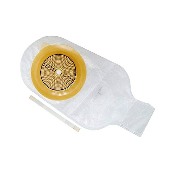 Coloplast, Bolsas de Colostomia Alterna Drenable Transparente con Barrera Plana