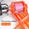 Duokon Drill Sharpener Portable Drill Sharpening Tool for Grinding Iron