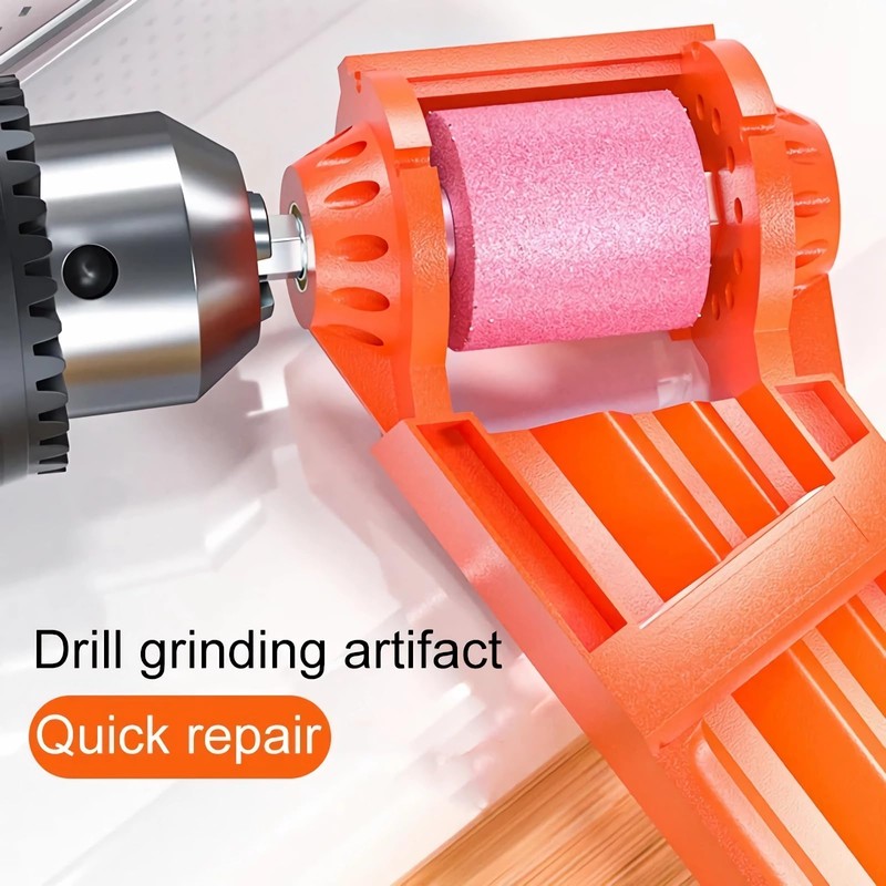 Duokon Drill Sharpener Portable Drill Sharpening Tool for Grinding Iron