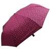 Atania Ladies Automatic Handbag Size Umbrella Pink Leopard