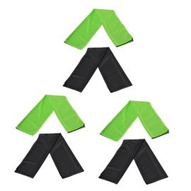 BESPORTBLE 6pcs Microfiber Cooling Towel Quick Dry Sports Towel for Running and Camping Lightweight and Absorbent Black Green