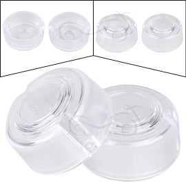 Unbranded Clear Turn Signal Lens Cover For Harley Sportster 1200/883 Dyna Softail FXSTC