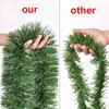 Garland Decorations | Mantle Garland - Artificial Green Tinsel Garland,