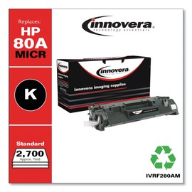 Innovera IVRF280A 2700 Page-Yield Remanufactured Toner Replacement for 80A (CF280A) - Black