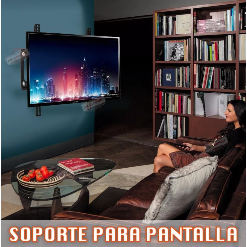 J.H. Company Soporte Metalico Fijo Pantalla Panel Tv 26 A