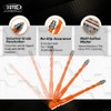 BGTEC Serrated Carbide Masonry Drill Bit Set - 10PCS 1/4"