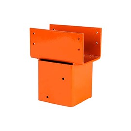 Ellis Manufacturing Company Double 2x6 Joist Holder - Secure Posts to Joists in Crawl Space - Extra Lateral Support