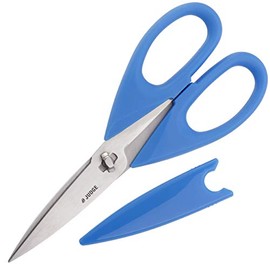 Judge All Purpose Stainless Steel Scissors with Sheath, 20.5cm, Soft Grip Handles - 25 Year Guarantee