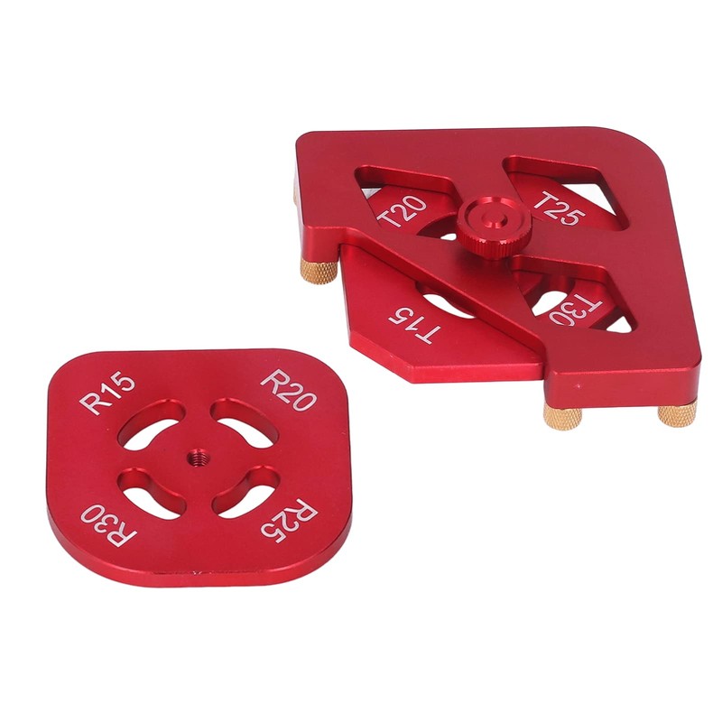 Corner Processing Jig Kit for Trimmers, Woodpecker Angle Jig Template,