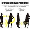 Molain Colorful RFID Card Holder, 9 Pieces RFID Blocking Sleeves