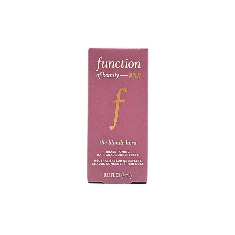 Function of Beauty PRO Concentrado para El Cabello Rubio Hero
