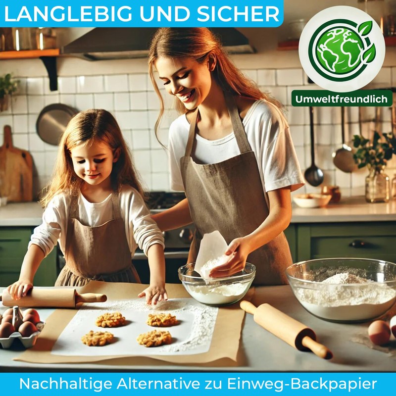 HolKitchen Permanent Baking Foil Set of 2 - Baking Paper