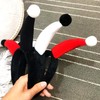 XNFUOE 3pcs Clown Headband Mardi Gras Jester Headband Clown Carnival