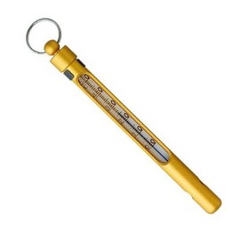 Puzzle Design ZAC-921 Anodized Water Thermometer, Gold