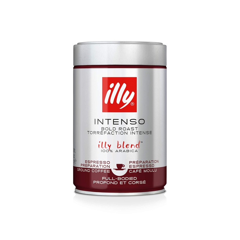 illy, Espresso Intense Flavour Ground Coffee - 1 x 250g