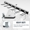 Aking Ace Garage Clamping Garden Tool Rack, Wall Mount Heavy