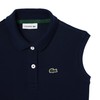 Lacoste Girl's Sleeveless Polo Dress, Navy Blue, 6Yr