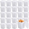 Mifoci 24 Pcs 3 Qt/ 101 Oz/ 3 L Plastic