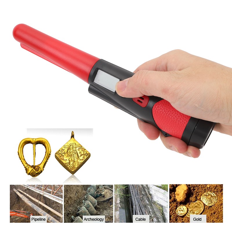 Metal Detector Pinpointer Handheld with LCD Display High Sensitivity Portable