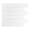 SMART TILES Peel and Stick Backsplash - 10 Sheets of