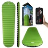 Ultralight 17oz Camping Sleeping pad- Gear Doctors ApolloAir - Compact,
