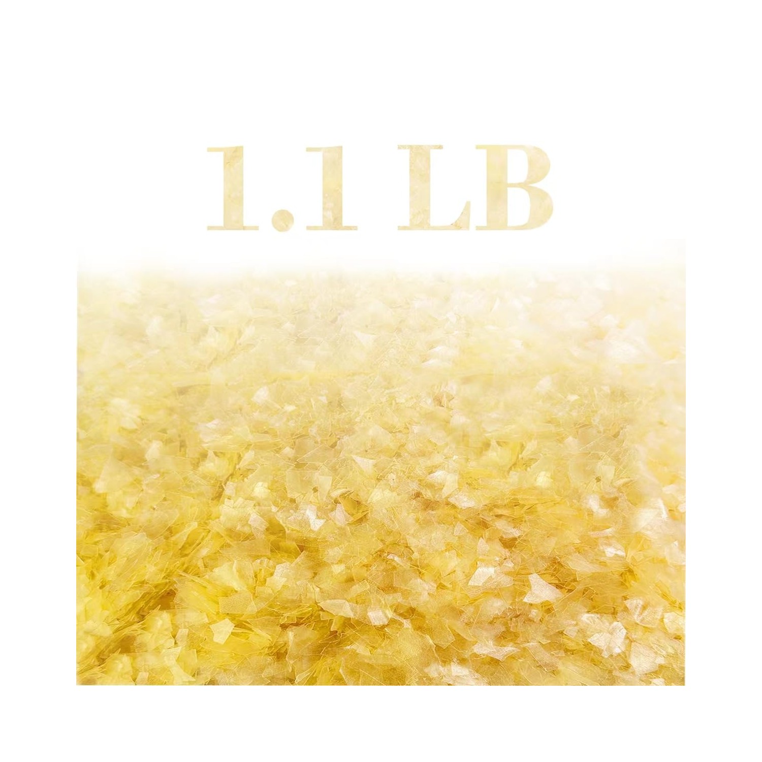 GSYUWIH 17.6 Oz/ 1.1 Lb Shellac Flakes,Wooden Craft Finishes,Light ...