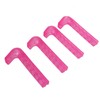 4pcs Ice Skate Guards Antiskid Soft Plastic Adjustable Hockey Skate