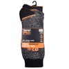 Timberland PRO mens 2-pack Crew Socks, Black (2-pack), X-Large