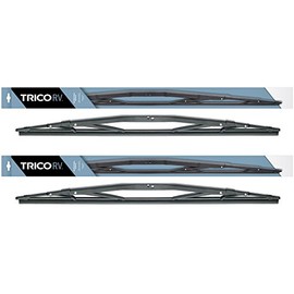 2 Wiper Set - Trico 67-401 40" Heavy Duty Wiper Blades Fit Select Coach Bus RV w/Wide Saddle Attachment