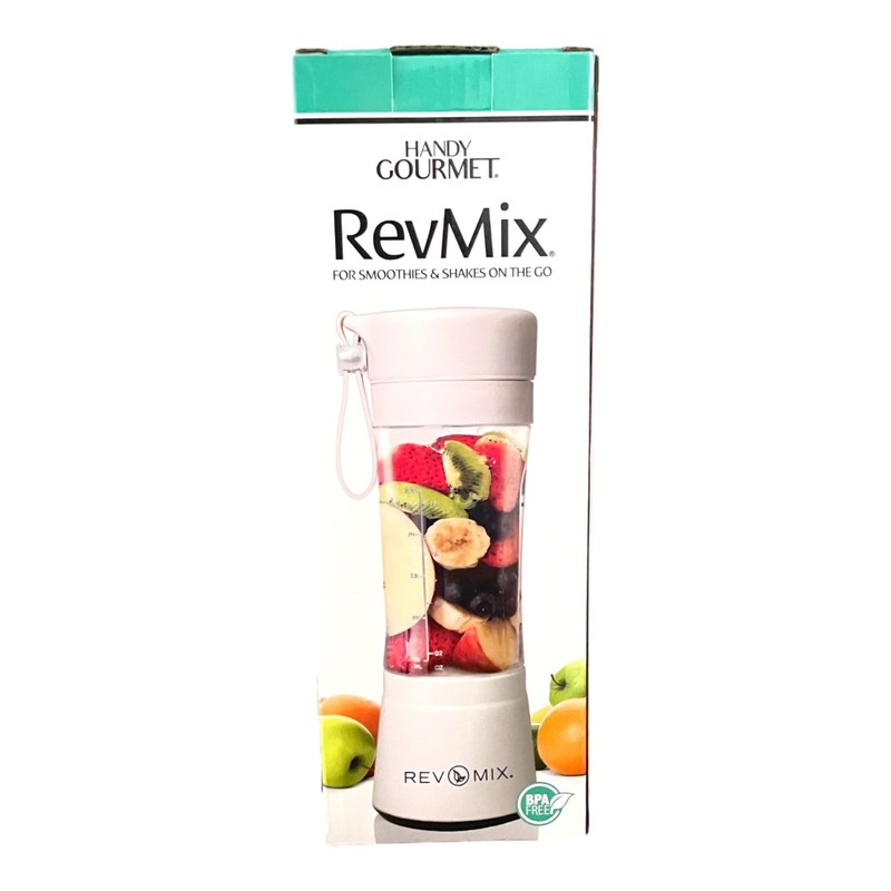 Handy Gourmet RevMix(White) Make for Smoothies & Shakes On The