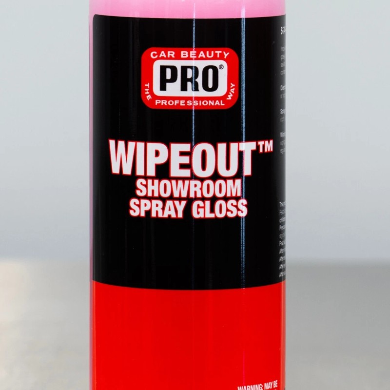 PRO WIPEOUT Spray Gloss 16oz | Detail Spray