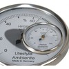 Lifestyle-Ambiente Professional Hair Hygrometer Silver Small Made in Germany