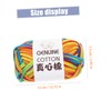 TEHAUX 2pcs Multi Color Crafting Yarns Durable DIY Knitting Supply