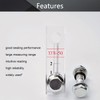 Othmro XYW-50 Flowmeter Acrylic plexiglass Level Gauge Oil Level Gauge