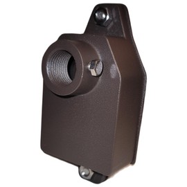 Ironsmith Lighting Products Aluminum Mounting Box, Heavy Duty Surface Flush Mount for Low Voltage Outdoor Landscape Lighting, Easy to Install, ‎Solid Metal with mounting Screws (1/PK)