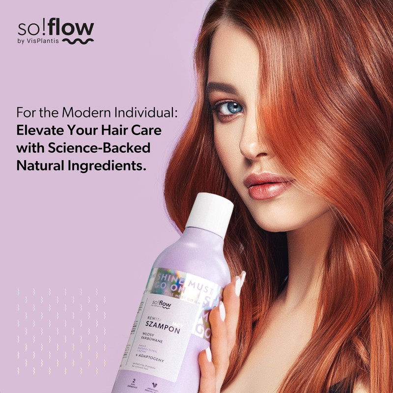 So!Flow Strength & Shine Shampoo for Coloured Hair - Enriched