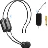 HUACAM Wireless UHF Microphone Professional 50 m Stable Transmission Head