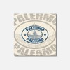 Unbranded Palermo Italy 4'' X 4'' Square Wooden Coaster
