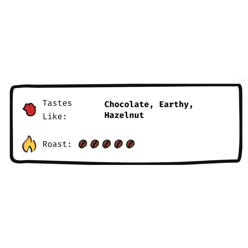 Rave Coffee - Mocha Java Blend Nº 3, Filter Grind