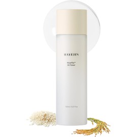 HAYEJIN RiceFila Facial Oil Toner, Gluten Free Hydrating Toner for Oily Skin w/Rice Bran Extract, Niacinamide & Hypoallergenic Formula, Korean Skin Care Dry Skin Toner for Face (150ml, 5.07 fl oz)