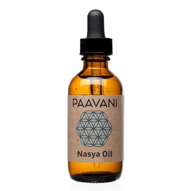 PAAVANI Ayurveda Nasya Oil - Ayurvedic Nasal Cleaner & Moisturizer Drops for Sinus Relief (1 oz.)