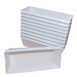 equipster Meat cheese mould, liver cheese mould, paper baking mould, 10 pieces, for 500 g