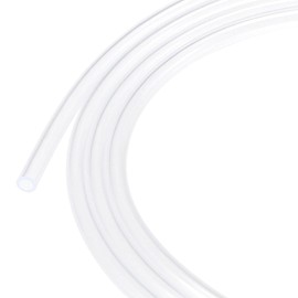 TOP-VIGOR 4mm ID 6mm OD PVC Clear Vinyl Tubing, 1M Length Food Grade Flexible Water Pipe, Plastic Tube for Transfer Water, Oil, Air, Powders & Fine Granules