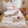 Lanqinglv Bed Linen, Girls’, Children’s, White, Pink, Red, Hearts, Made
