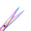 7.0 Inches Hair Cutting Scissors Set with Combs Lether Scissors