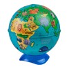EXERZ 10CM Mini Globe (Wild Animal), with Pencil Sharpener build
